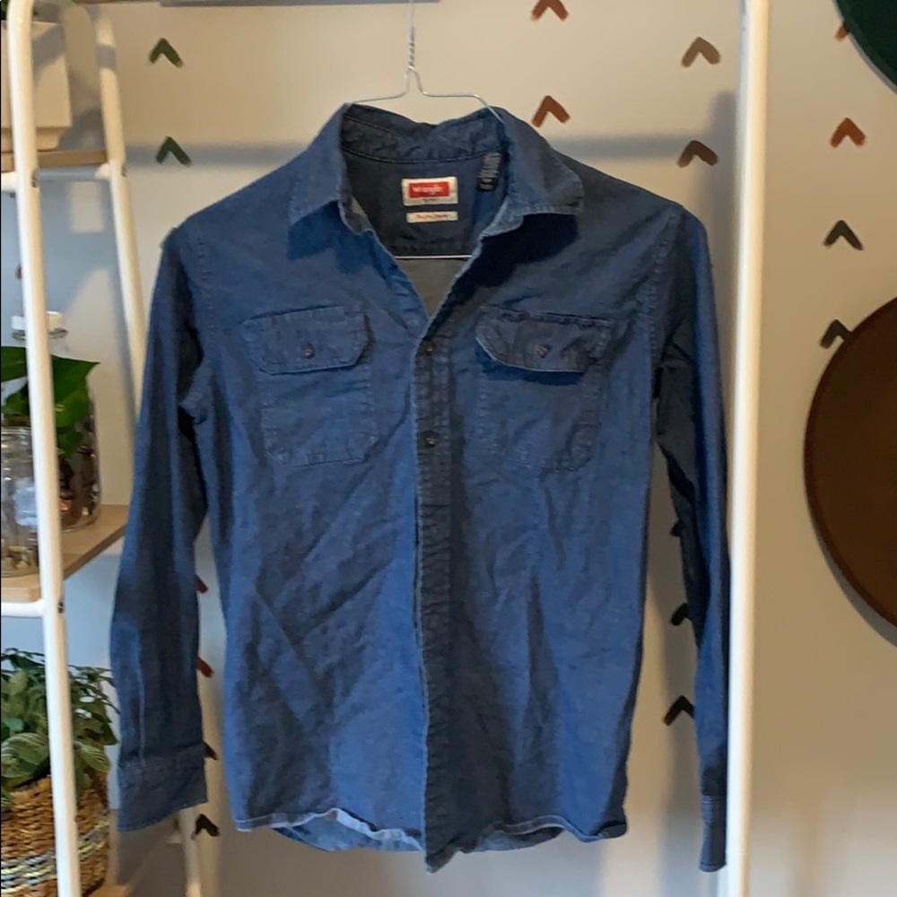 Wrangler denim shirt size S